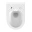 Cersanit Crea Toaleta WC podwieszana 52x35,5 cm owalna CleanOn bez kołnierza z ukrytym mocowaniem biała K114-015 - zdjęcie 4