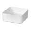 Cersanit Crea Umywalka nablatowa 35x35 cm bez otworów, biała EcoBox K114-007-ECO - zdjęcie 1