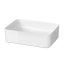 Cersanit Crea Umywalka nablatowa 49,5x34,5 cm bez otworów, biała EcoBox K114-001-ECO - zdjęcie 1
