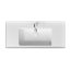 Cersanit Crea Zestaw Umywalka z szafką 101x46 cm z otworem na baterię i przelewem, biała K114-018+S924-019 - zdjęcie 5