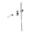 Cersanit Crea Zestaw wannowo-prysznicowy podtynkowy termostatyczny chrom S952-035 - zdjęcie 1