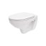 Cersanit Delfi Zestaw Toaleta WC 52x36 cm + deska zwykła biała K97-133 - zdjęcie 1