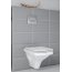 Cersanit Easy Zestaw Toaleta WC podwieszana CleanOn bez kołnierza z deską sedesową wolnoopadającą, biały K701-144 - zdjęcie 2