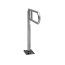 Cersanit Etiuda Uchwyt podłogowy do WC uchylny 60 cm chrom K97-036 - zdjęcie 1