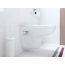 Cersanit Facile Zestaw Toaleta WC podwieszana z deską sedesową wolnoopadającą, stelażem Link i przyciskiem Link Kółko, biały S701-207 - zdjęcie 2