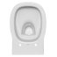 Cersanit Facile Zestaw Toaleta WC podwieszana z deską sedesową wolnoopadającą, stelażem Link i przyciskiem Link Kółko, biały S701-207 - zdjęcie 6