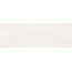 Cersanit Ferano White Lace Inserto Satin Płytka ścienna 24x74 cm, biała ND859-003 - zdjęcie 1