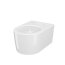 Cersanit Inverto SET B252 Toaleta WC podwieszana StreamOn bez kołnierza z deską wolnoopadającą biała EcoBox S701-432-ECO - zdjęcie 12