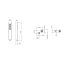 Cersanit Inverto Zestaw wannowo-prysznicowy podtynkowy termostatyczny chrom S952-038 - zdjęcie 2