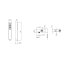 Cersanit Inverto Zestaw wannowo-prysznicowy podtynkowy termostatyczny czarny S952-043 - zdjęcie 2