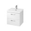 Cersanit Lara City SET 801 Zestaw Umywalka meblowa 50,5x45 cm z szafką podumywalkową, biały S801-141-DSM - zdjęcie 5
