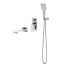 Cersanit Larga Zestaw wannowo-prysznicowy podtynkowy termostatyczny chrom S952-039 - zdjęcie 1