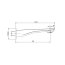 Cersanit Larga Zestaw wannowo-prysznicowy podtynkowy termostatyczny czarny S952-044 - zdjęcie 2