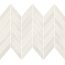 Cersanit Markuria White Chevron Mosaic Matt Mozaika ścienna 29,7x25,5 cm, biała WD1017-001 - zdjęcie 1