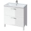 Cersanit Melar/Como SET B20 Umywalka z szafką 80 cm, biała S801-274 - zdjęcie 7
