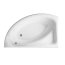 Cersanit Meza Wanna narożna 160x100x43 cm akrylowa lewa, biała S301-124 - zdjęcie 1