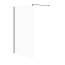 Cersanit Mille Kabina prysznicowa Walk-in 120x200 cm profile czarne szkło transpartentne CleanPro S161-004 - zdjęcie 1