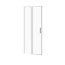 Cersanit Moduo Drzwi prysznicowe uchylne lewe 80x195 cm profile chrom szkło transpartentne CleanPro S162-003 - zdjęcie 1
