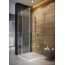 Cersanit Moduo Drzwi prysznicowe uchylne prawe 80x195 cm profile chrom szkło transpartentne CleanPro S162-004 - zdjęcie 2