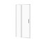 Cersanit Moduo Drzwi prysznicowe uchylne lewe 90x195 cm profile chrom szkło transpartentne CleanPro S162-005 - zdjęcie 1