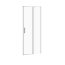 Cersanit Moduo Drzwi prysznicowe uchylne prawe 80x195 cm profile chrom szkło transpartentne CleanPro S162-004 - zdjęcie 1