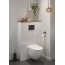 Cersanit Moduo Plus Oval Zestaw Toaleta WC bez kołnierza + deska wolnoopadająca biała S701-724 - zdjęcie 7
