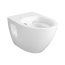 Cersanit Moduo Plus Oval Zestaw Toaleta WC bez kołnierza + deska wolnoopadająca biała S701-724 - zdjęcie 4