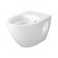 Cersanit Moduo Plus Oval Zestaw Toaleta WC bez kołnierza + deska wolnoopadająca biała S701-724 - zdjęcie 5