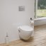 Cersanit Moduo Plus Oval Zestaw Toaleta WC bez kołnierza + deska wolnoopadająca biała S701-725 - zdjęcie 8