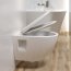 Cersanit Moduo Plus Oval Zestaw Toaleta WC bez kołnierza + deska wolnoopadająca biała S701-725 - zdjęcie 10