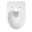 Cersanit Moduo Plus Oval Zestaw Toaleta WC bez kołnierza + deska wolnoopadająca biała S701-725 - zdjęcie 6