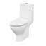 Cersanit Moduo Toaleta WC kompaktowa 64,5x36 cm Cleanon bez kołnierza z deską wolnoopadającą i spłuczką biała K116-029 - zdjęcie 1