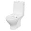 Cersanit Moduo Zestaw Toaleta WC kompaktowa 65,5x35,5x78,5 cm CleanOn ze zbiornikiem 010 z deską sedesową wolnoopadającą Slim, biały K116-001 - zdjęcie 5