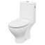Cersanit Moduo Zestaw Toaleta WC kompaktowa 65,5x35,5x78,5 cm CleanOn ze zbiornikiem 010 z deską sedesową wolnoopadającą Slim, biały K116-001 - zdjęcie 4