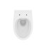 Cersanit Moduo Zestaw Toaleta WC podwieszana 52,5x35,5 cm CleanOn bez kołnierza z deską sedesową wolnoopadającą Slim, biały EcoBox K701-147-ECO - zdjęcie 4
