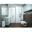 Cersanit Moduo Zestaw Toaleta WC podwieszana 52,5x35,5 cm CleanOn bez kołnierza z deską sedesową wolnoopadającą Slim, biały EcoBox K701-147-ECO - zdjęcie 12