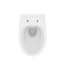 Cersanit Moduo Zestaw Toaleta WC podwieszana 52,5x35,5 cm CleanOn bez kołnierza z deską sedesową wolnoopadającą Slim, biały K701-147 - zdjęcie 4