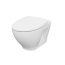 Cersanit Moduo Zestaw Toaleta WC podwieszana 52,5x35,5 cm CleanOn bez kołnierza z deską sedesową wolnoopadającą Slim Wrap, biały EcoBox K701-262-ECO - zdjęcie 8