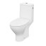 Cersanit Moduo Zestaw Toaleta WC stojąca bez kołnierza kompaktowa + deska wolnoopadająca biała K116-036 - zdjęcie 1