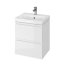 Cersanit Moduo Zestaw Umywalka meblowa z szafką podumywalkową 49,4x39,7 cm biały EcoBox S801-230-ECO - zdjęcie 1