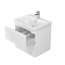 Cersanit Moduo Zestaw Umywalka meblowa z szafką podumywalkową 49,4x39,7 cm biały EcoBox S801-230-ECO - zdjęcie 6