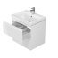 Cersanit Moduo Zestaw Umywalka meblowa z szafką podumywalkową 59,5x44,7 cm biały EcoBox S801-223-ECO - zdjęcie 6