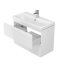 Cersanit Moduo Zestaw Umywalka meblowa z szafką podumywalkową 79,5x37,5 cm biały EcoBox S801-225-ECO - zdjęcie 6