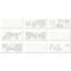 Cersanit Naris Inserto Patchwork Płytka ścienna 29,7x60 cm, szara WD285-002 - zdjęcie 1