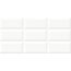 Cersanit PS604 White Glossy Structure Płytka ścienna 29,7x60 cm, biała W285-001-1 - zdjęcie 1
