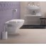 Cersanit Parva Zestaw Toaleta WC podwieszana CleanOn z deską sedesową wolnoopadającą, stelażem Link i przyciskiem Presto, S701-067 - zdjęcie 5
