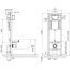 Cersanit Set B78 Aqua Zestaw Stelaż mechaniczny podtynkowy do WC Aqua 22 z przyciskiem Presto, chrom błyszczący S701-329 - zdjęcie 2