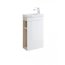 Cersanit Smart Szafka podumywalkowa 39x21x68 cm, biała S568-022 - zdjęcie 1