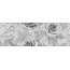 Cersanit Snowdrops Inserto Flower Płytka ścienna 20x60 cm, szara WD477-006 - zdjęcie 1