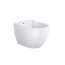 Cersanit System 5 SET B164 Toaleta WC podwieszana CleanOn bez kołnierza z deską wolnoopadającą Slim, stelażem i przyciskiem, biała S701-364 - zdjęcie 6